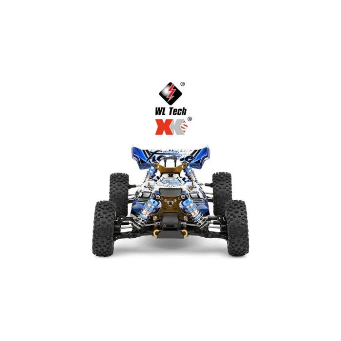 Баггі WLtoys 124017 4WD Brushless Metal Chassis 75 км/год на радіокеруванні 1:12