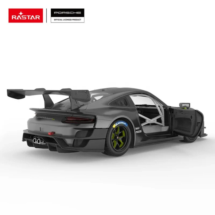 Іграшкова машинка RASTAR Porsche 911 GT2 RS Clubsport 25 USB Charging Сіра 1:14